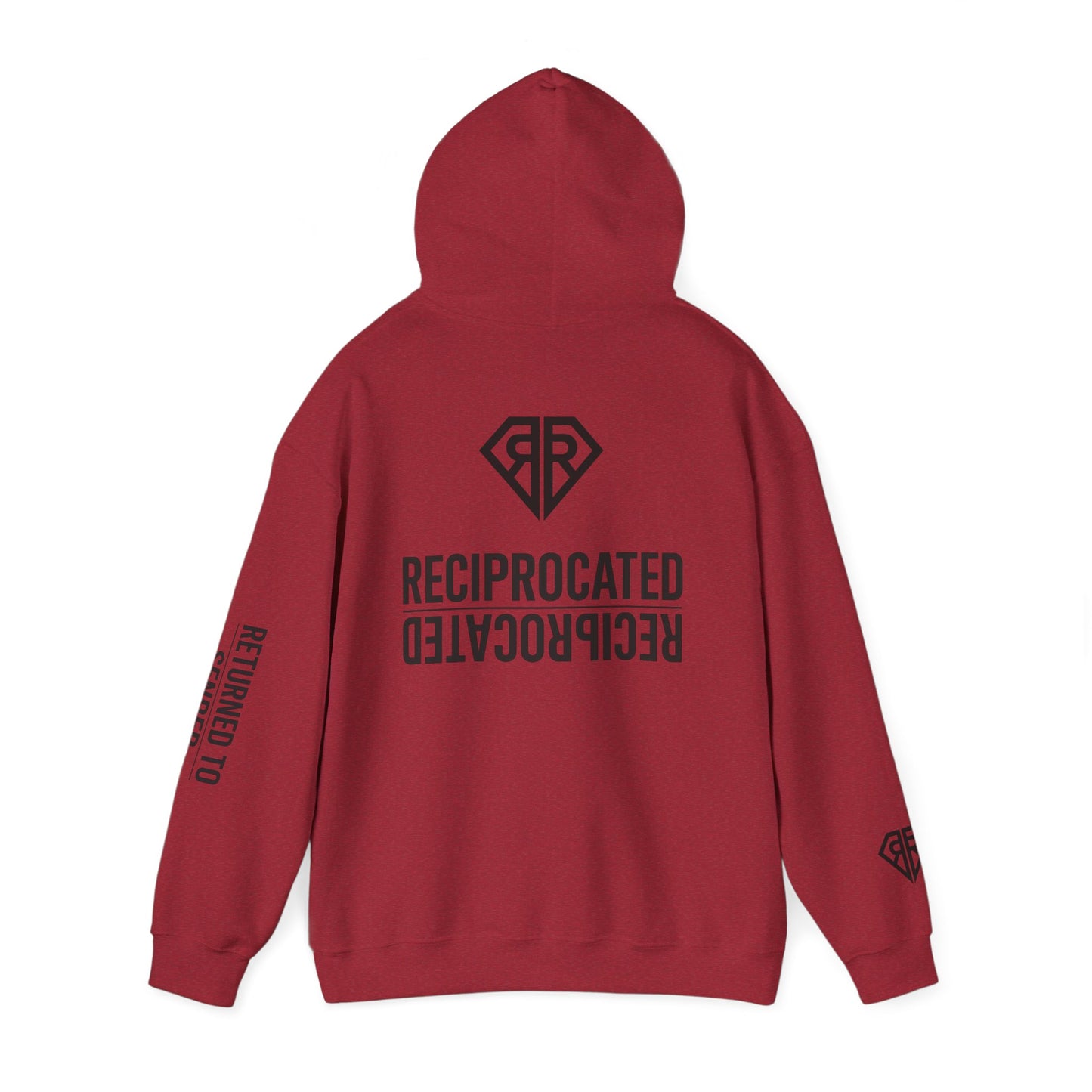Reciprocated Energy Unisex Heavy Blend Hoodie, Inspirational Sweatshirt, Self-Care Gift, Motivational Apparel, Cozy Gift for Friends
