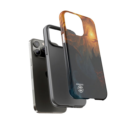 Tough Cases - Angelic Art Phone Case | Dark Fantasy Design, Unique Gift for Gamers, Halloween Decor, Protective Cover, Stylish Accessory