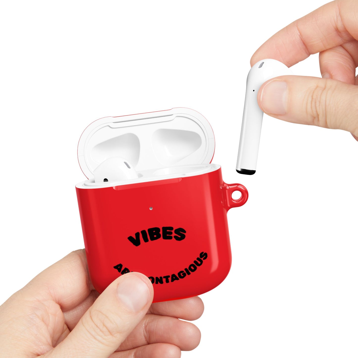 Red Reciprocated AirPod Cases