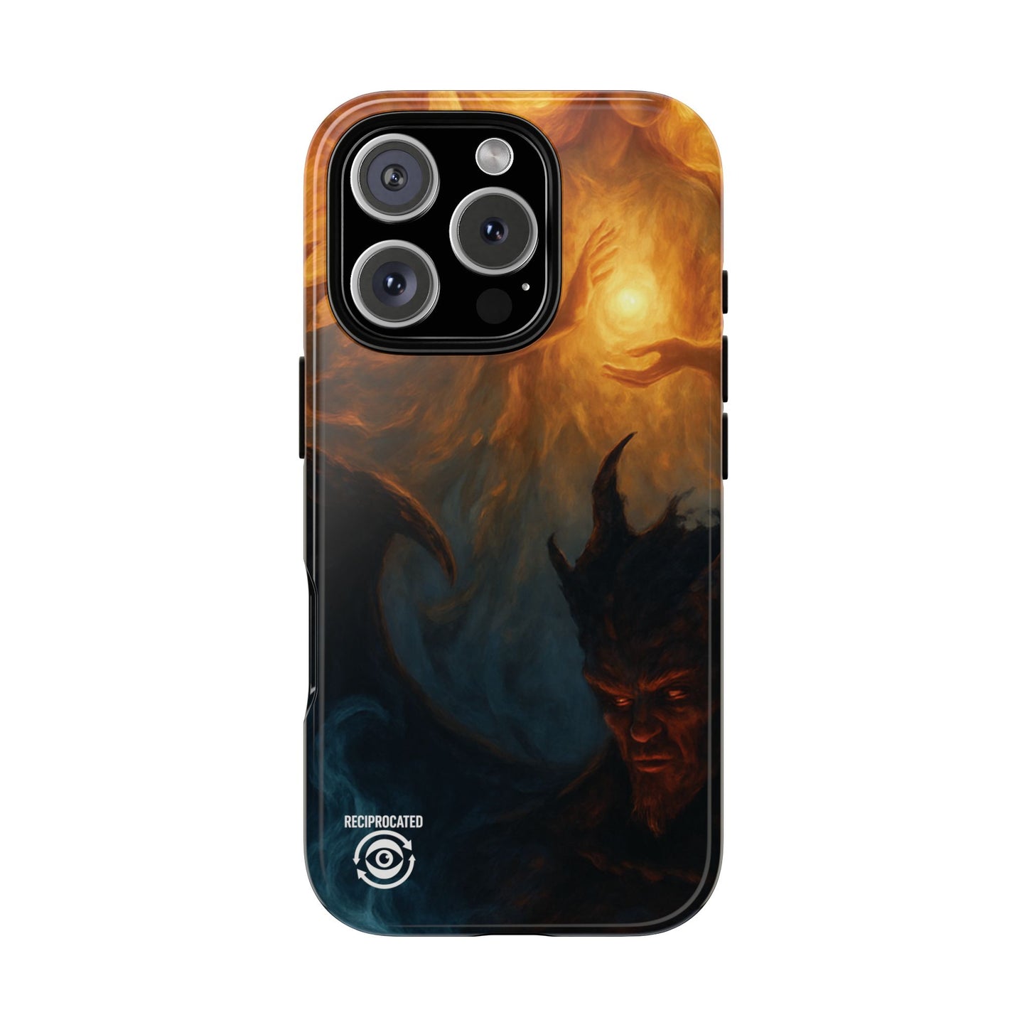 Tough Cases - Angelic Art Phone Case | Dark Fantasy Design, Unique Gift for Gamers, Halloween Decor, Protective Cover, Stylish Accessory