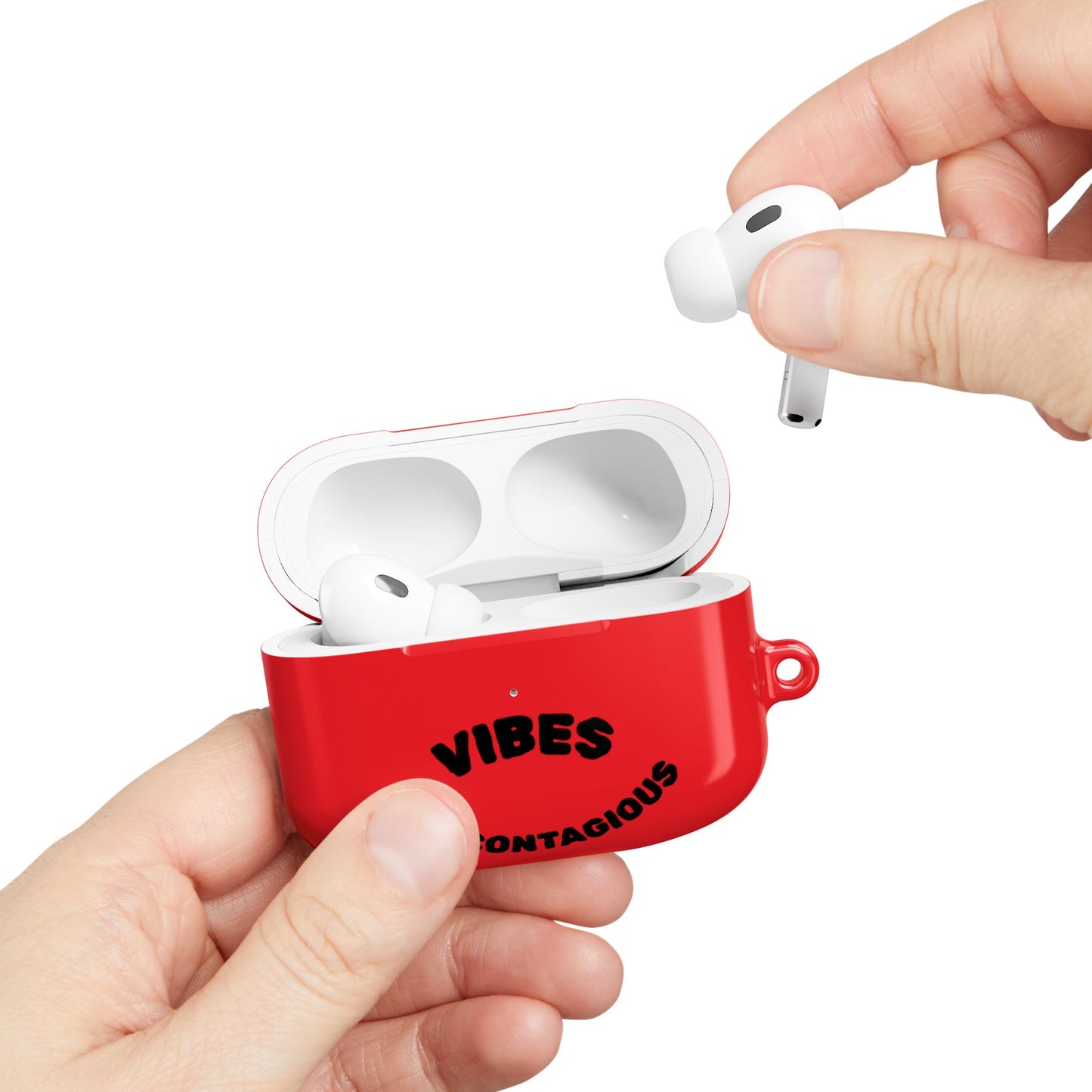 Red Reciprocated AirPod Cases