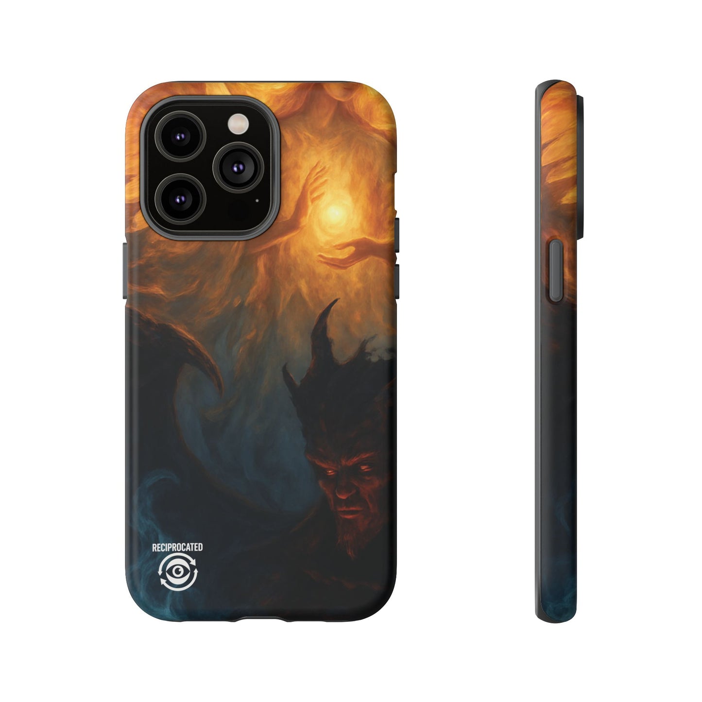 Tough Cases - Angelic Art Phone Case | Dark Fantasy Design, Unique Gift for Gamers, Halloween Decor, Protective Cover, Stylish Accessory