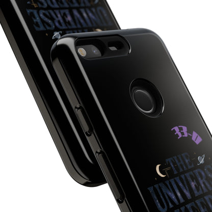 Phone Case with Cosmic Design - The Universe Keeps Score - Perfect for Astrology Lovers, Gift for Friends, Galaxy Aesthetic, Unique [...]
