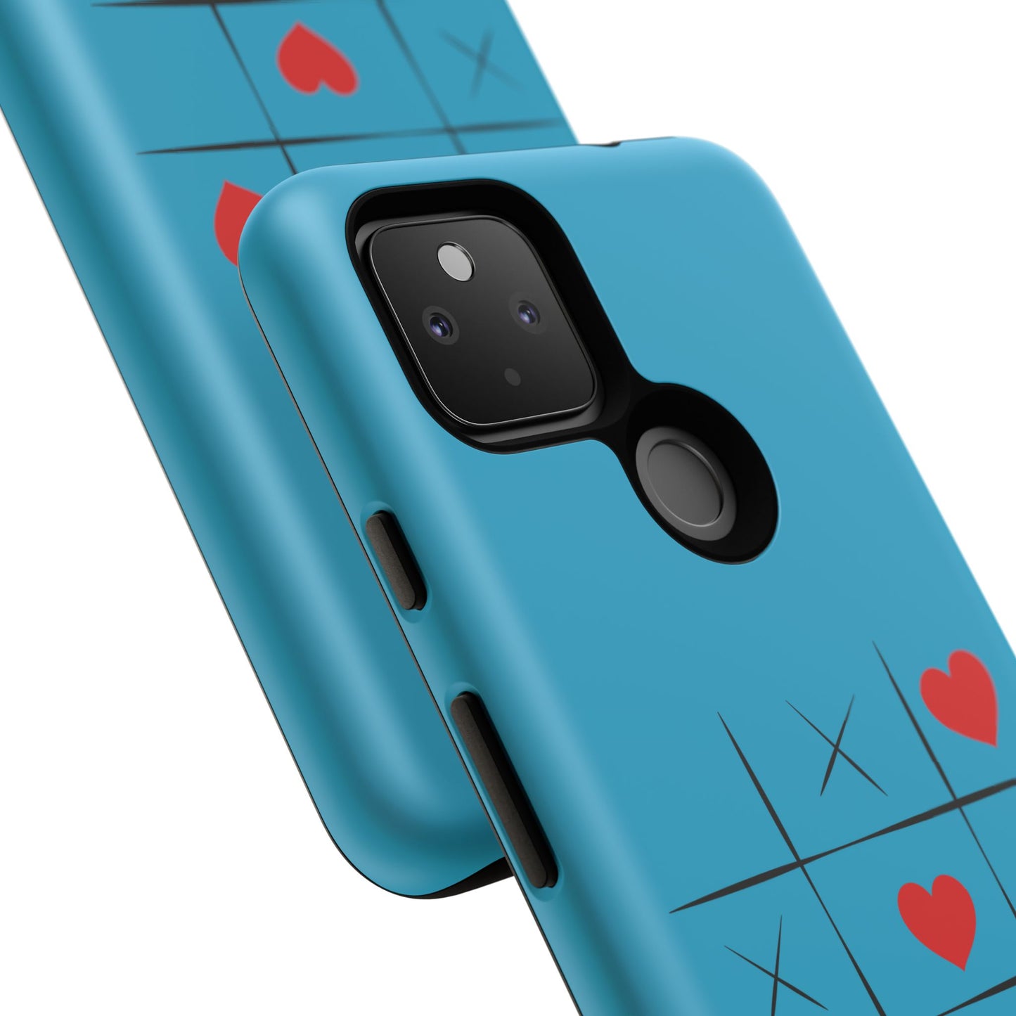 Tough Cases Phone Case - Playful Tic Tac Toe Design, Phone Accessory, Cute Gift, Durable Cover, Fun Tech