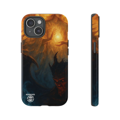 Tough Cases - Angelic Art Phone Case | Dark Fantasy Design, Unique Gift for Gamers, Halloween Decor, Protective Cover, Stylish Accessory