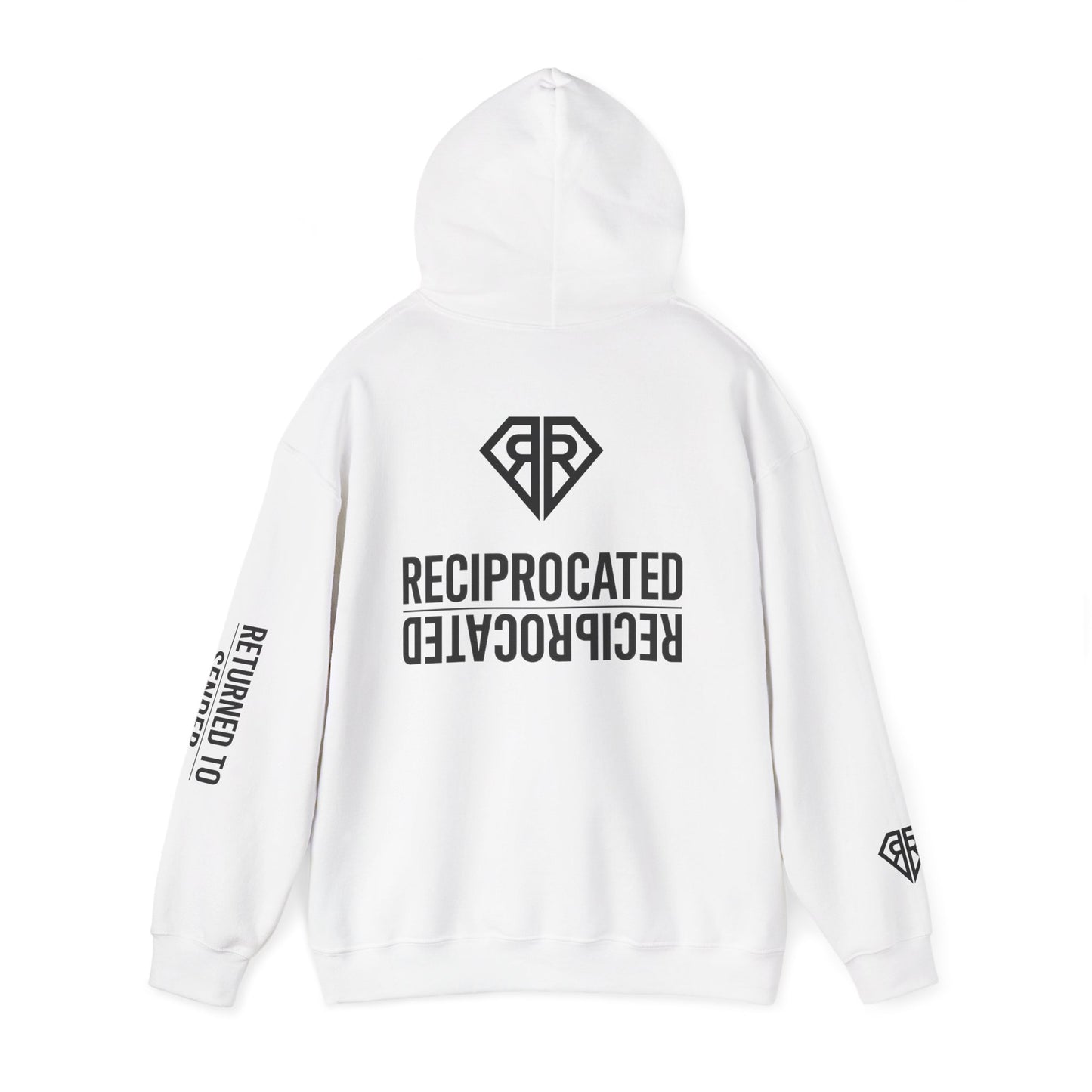 Reciprocated Energy Unisex Heavy Blend Hoodie, Inspirational Sweatshirt, Self-Care Gift, Motivational Apparel, Cozy Gift for Friends