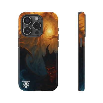 Tough Cases - Angelic Art Phone Case | Dark Fantasy Design, Unique Gift for Gamers, Halloween Decor, Protective Cover, Stylish Accessory