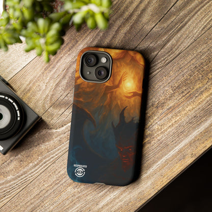 Tough Cases - Angelic Art Phone Case | Dark Fantasy Design, Unique Gift for Gamers, Halloween Decor, Protective Cover, Stylish Accessory