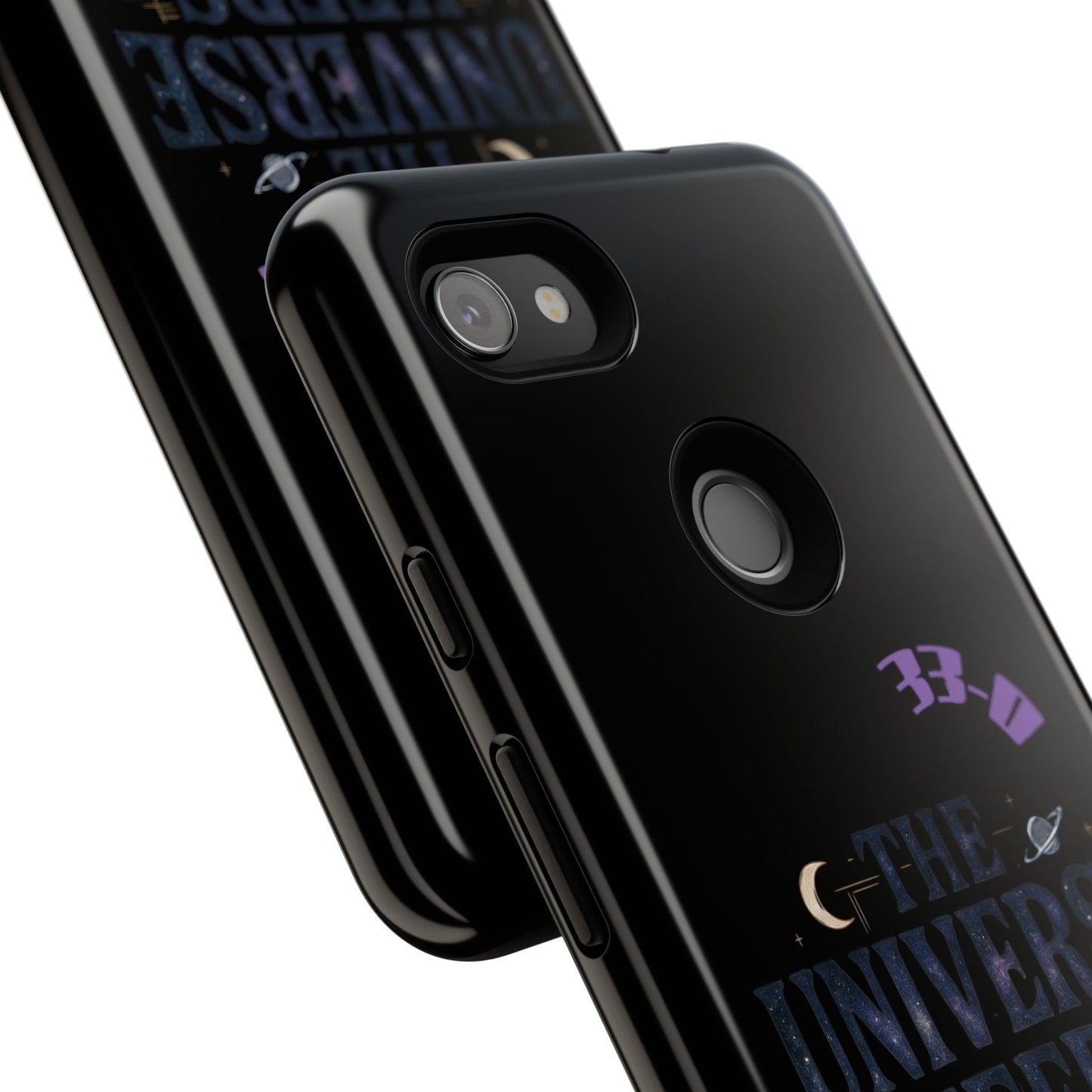 Phone Case with Cosmic Design - The Universe Keeps Score - Perfect for Astrology Lovers, Gift for Friends, Galaxy Aesthetic, Unique [...]