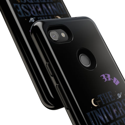 Phone Case with Cosmic Design - The Universe Keeps Score - Perfect for Astrology Lovers, Gift for Friends, Galaxy Aesthetic, Unique [...]