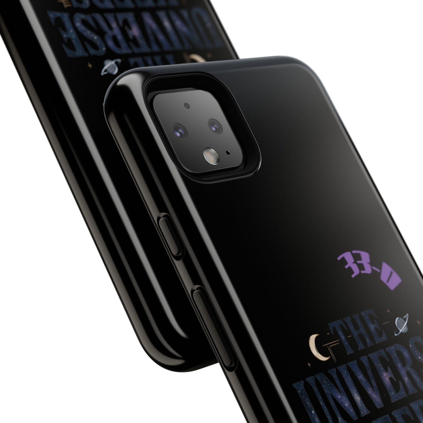 Phone Case with Cosmic Design - The Universe Keeps Score - Perfect for Astrology Lovers, Gift for Friends, Galaxy Aesthetic, Unique [...]
