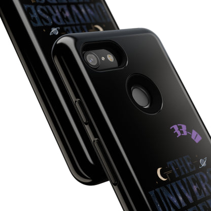 Phone Case with Cosmic Design - The Universe Keeps Score - Perfect for Astrology Lovers, Gift for Friends, Galaxy Aesthetic, Unique [...]