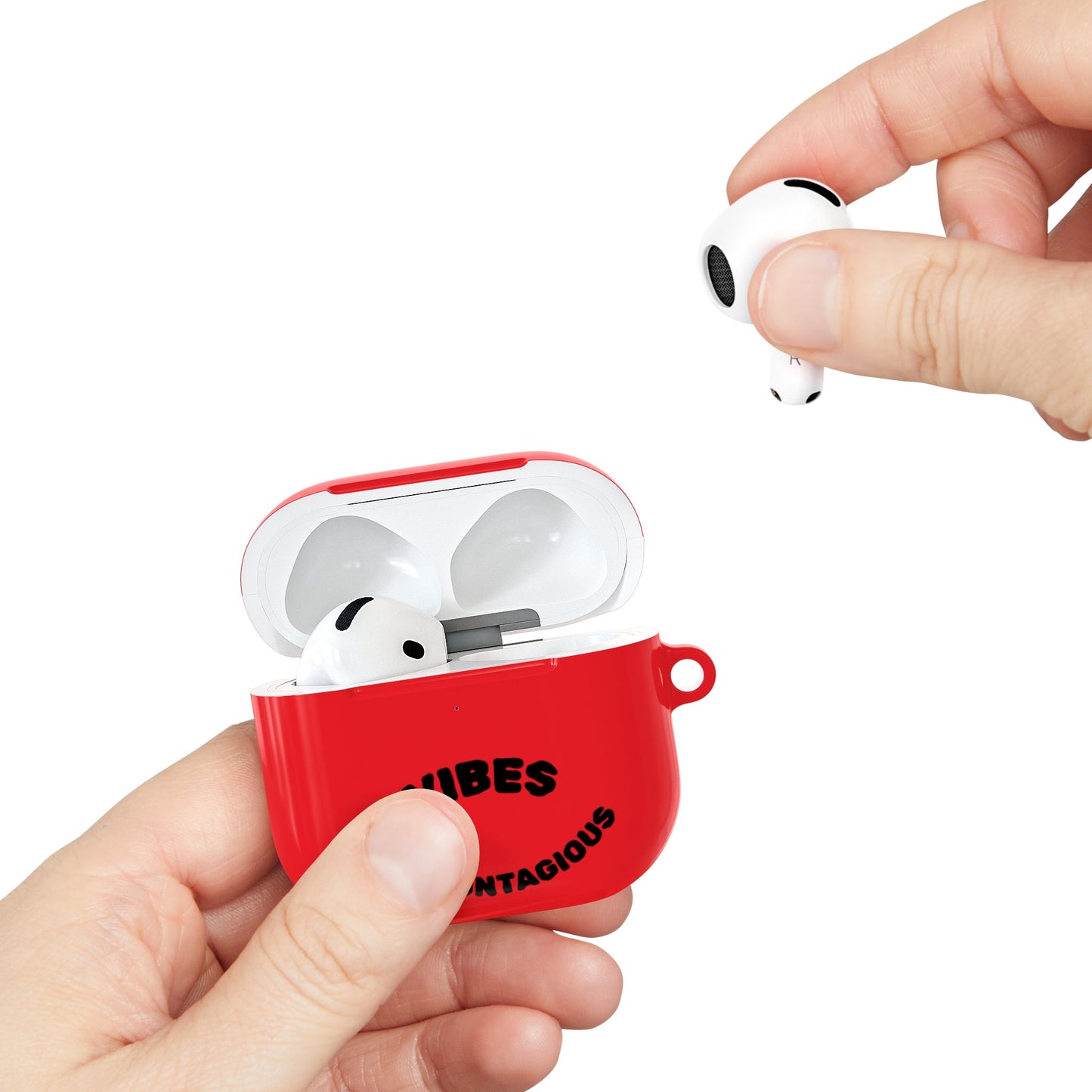 Red Reciprocated AirPod Cases