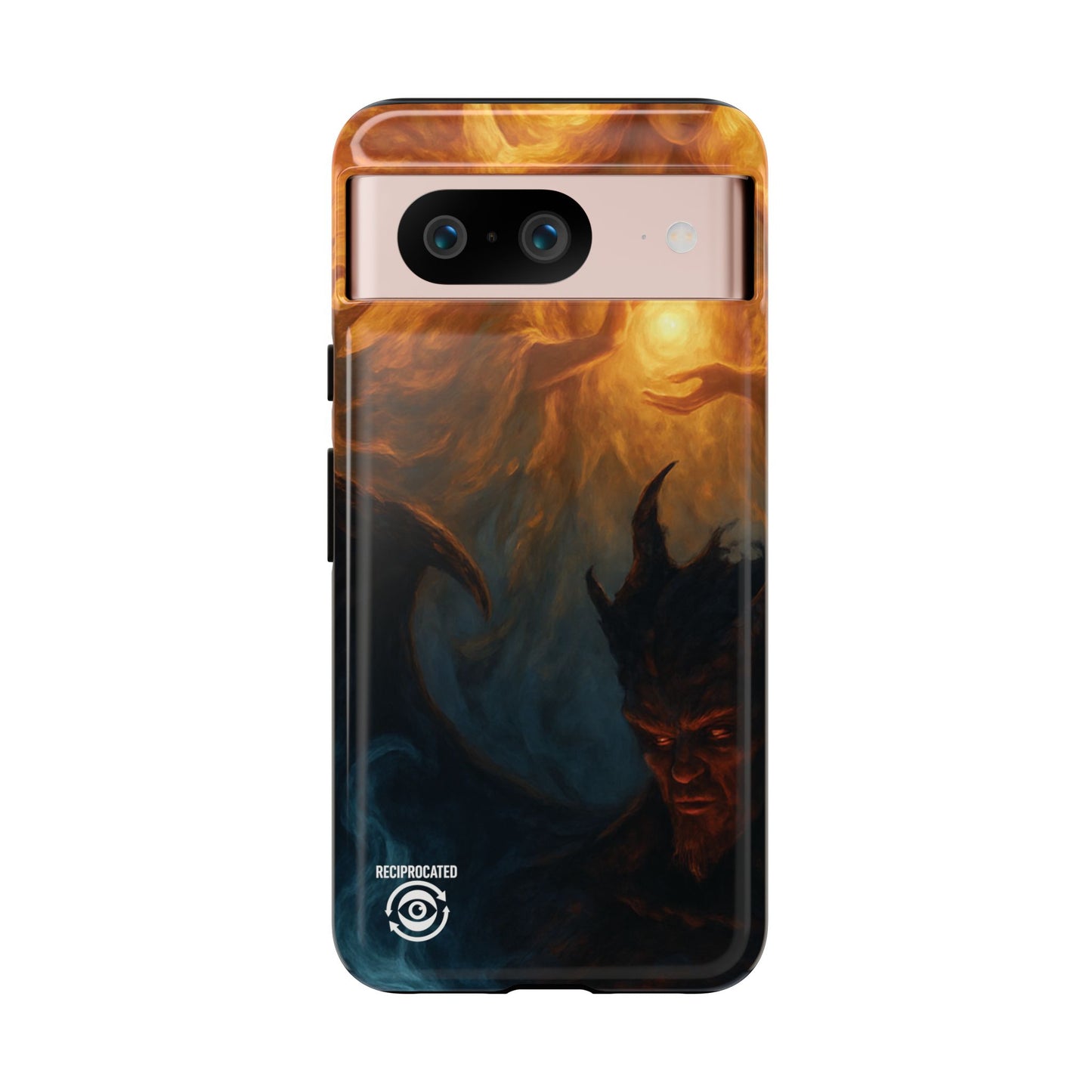Tough Cases - Angelic Art Phone Case | Dark Fantasy Design, Unique Gift for Gamers, Halloween Decor, Protective Cover, Stylish Accessory
