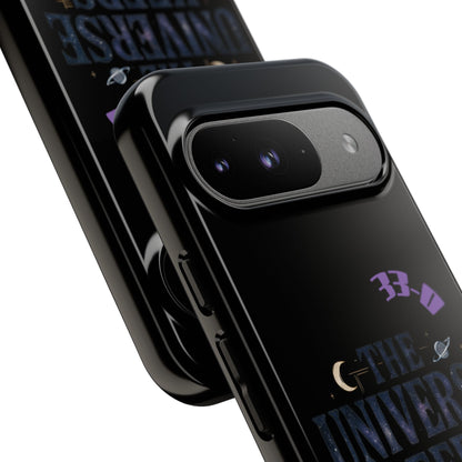 Phone Case with Cosmic Design - The Universe Keeps Score - Perfect for Astrology Lovers, Gift for Friends, Galaxy Aesthetic, Unique [...]