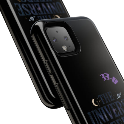 Phone Case with Cosmic Design - The Universe Keeps Score - Perfect for Astrology Lovers, Gift for Friends, Galaxy Aesthetic, Unique [...]