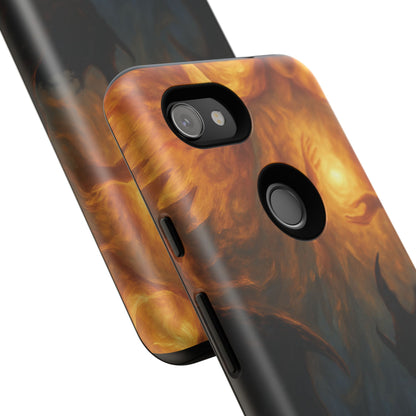 Tough Cases - Angelic Art Phone Case | Dark Fantasy Design, Unique Gift for Gamers, Halloween Decor, Protective Cover, Stylish Accessory