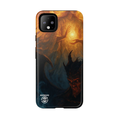 Tough Cases - Angelic Art Phone Case | Dark Fantasy Design, Unique Gift for Gamers, Halloween Decor, Protective Cover, Stylish Accessory