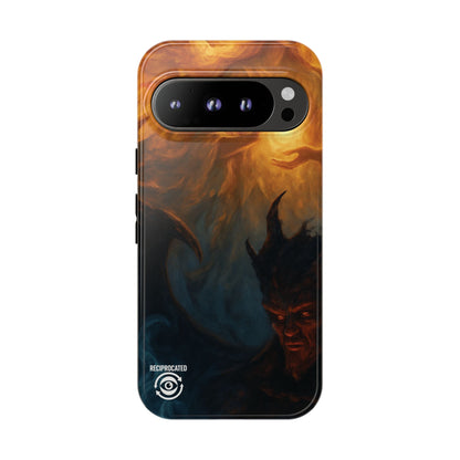 Tough Cases - Angelic Art Phone Case | Dark Fantasy Design, Unique Gift for Gamers, Halloween Decor, Protective Cover, Stylish Accessory