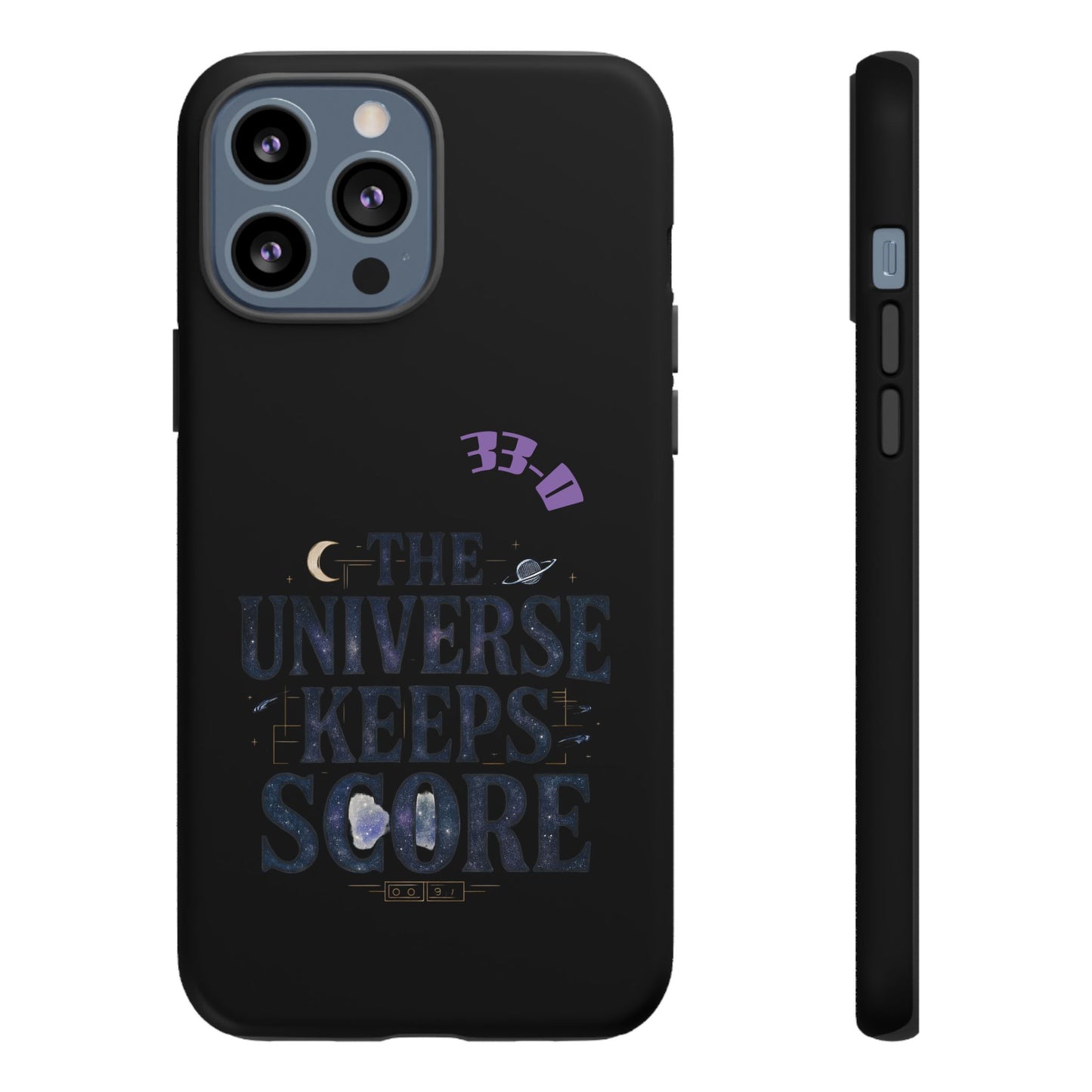Phone Case with Cosmic Design - The Universe Keeps Score - Perfect for Astrology Lovers, Gift for Friends, Galaxy Aesthetic, Unique [...]