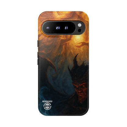 Tough Cases - Angelic Art Phone Case | Dark Fantasy Design, Unique Gift for Gamers, Halloween Decor, Protective Cover, Stylish Accessory