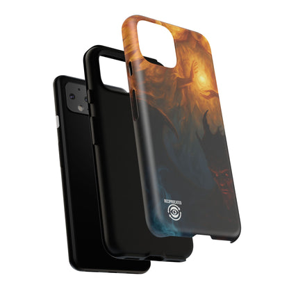 Tough Cases - Angelic Art Phone Case | Dark Fantasy Design, Unique Gift for Gamers, Halloween Decor, Protective Cover, Stylish Accessory