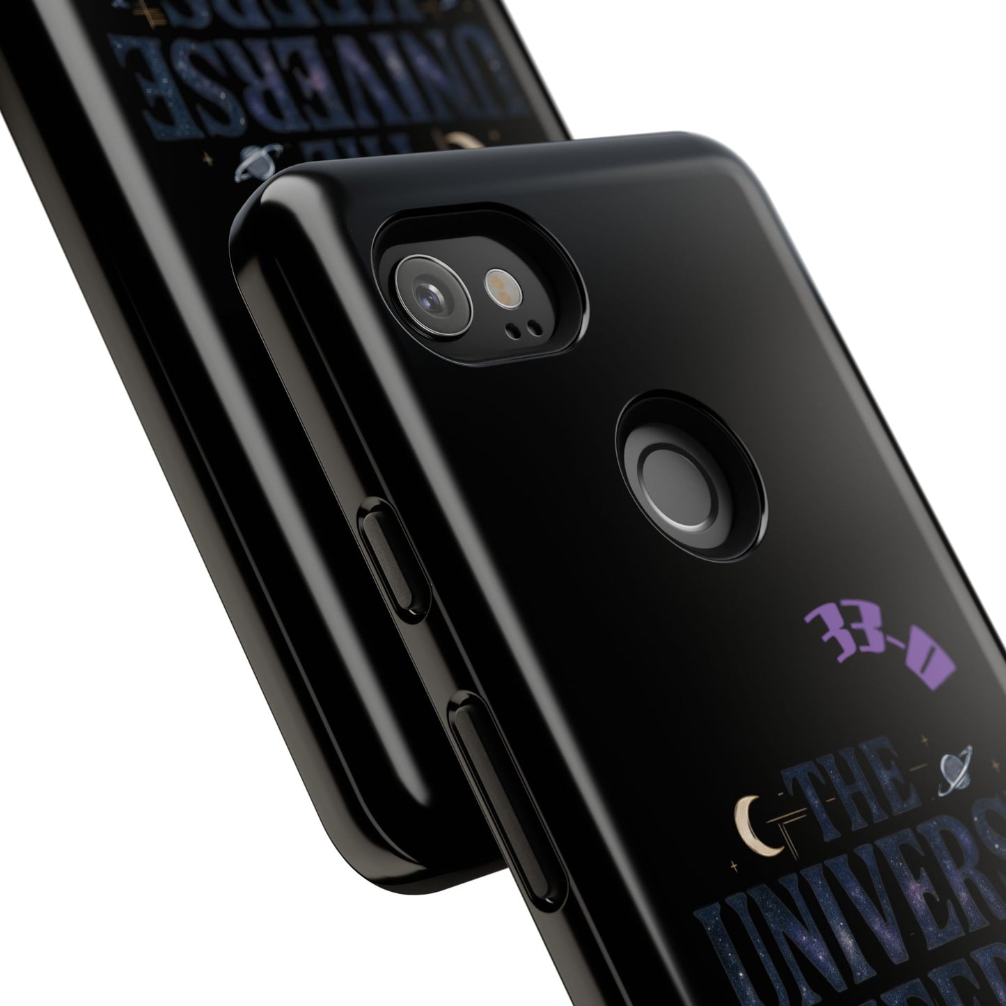 Phone Case with Cosmic Design - The Universe Keeps Score - Perfect for Astrology Lovers, Gift for Friends, Galaxy Aesthetic, Unique [...]