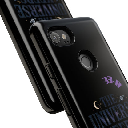 Phone Case with Cosmic Design - The Universe Keeps Score - Perfect for Astrology Lovers, Gift for Friends, Galaxy Aesthetic, Unique [...]
