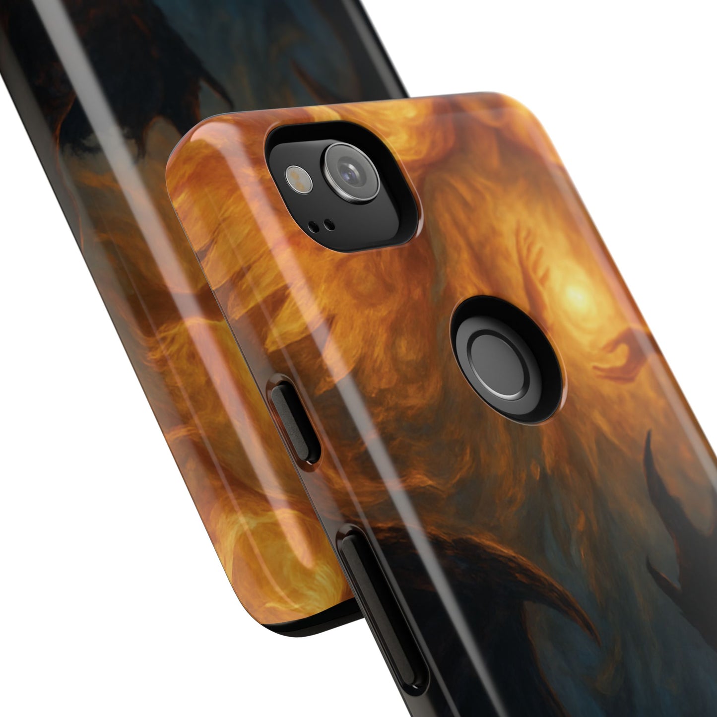 Tough Cases - Angelic Art Phone Case | Dark Fantasy Design, Unique Gift for Gamers, Halloween Decor, Protective Cover, Stylish Accessory