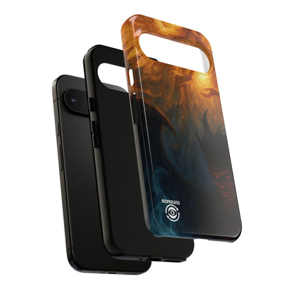 Tough Cases - Angelic Art Phone Case | Dark Fantasy Design, Unique Gift for Gamers, Halloween Decor, Protective Cover, Stylish Accessory