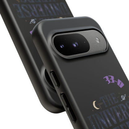 Phone Case with Cosmic Design - The Universe Keeps Score - Perfect for Astrology Lovers, Gift for Friends, Galaxy Aesthetic, Unique [...]