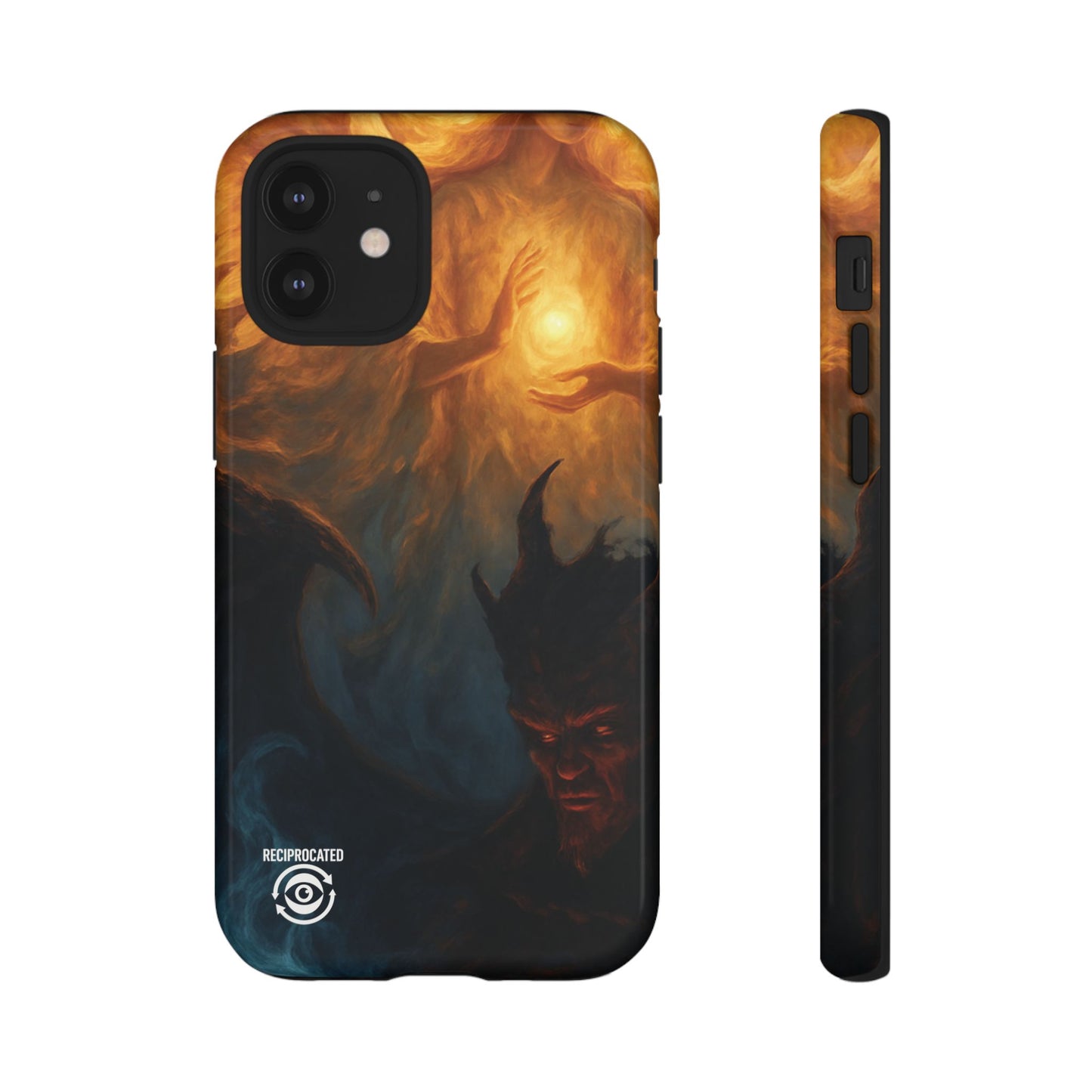 Tough Cases - Angelic Art Phone Case | Dark Fantasy Design, Unique Gift for Gamers, Halloween Decor, Protective Cover, Stylish Accessory