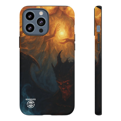 Tough Cases - Angelic Art Phone Case | Dark Fantasy Design, Unique Gift for Gamers, Halloween Decor, Protective Cover, Stylish Accessory