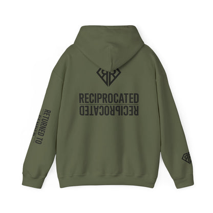 Reciprocated Energy Unisex Heavy Blend Hoodie, Inspirational Sweatshirt, Self-Care Gift, Motivational Apparel, Cozy Gift for Friends