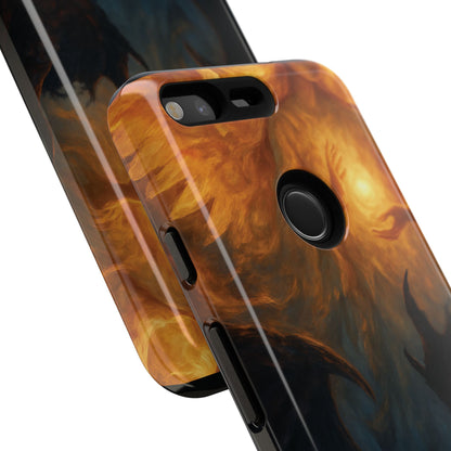 Tough Cases - Angelic Art Phone Case | Dark Fantasy Design, Unique Gift for Gamers, Halloween Decor, Protective Cover, Stylish Accessory