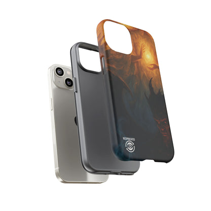 Tough Cases - Angelic Art Phone Case | Dark Fantasy Design, Unique Gift for Gamers, Halloween Decor, Protective Cover, Stylish Accessory