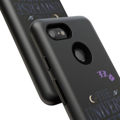 Phone Case with Cosmic Design - The Universe Keeps Score - Perfect for Astrology Lovers, Gift for Friends, Galaxy Aesthetic, Unique [...]