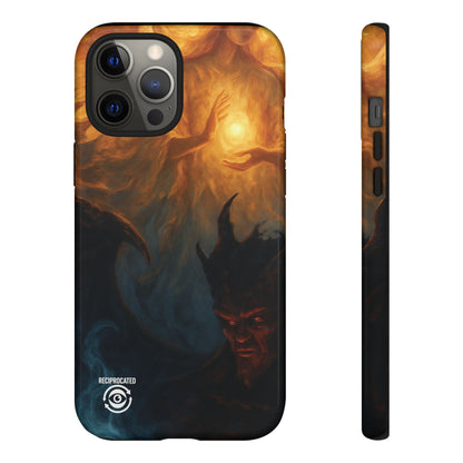 Tough Cases - Angelic Art Phone Case | Dark Fantasy Design, Unique Gift for Gamers, Halloween Decor, Protective Cover, Stylish Accessory