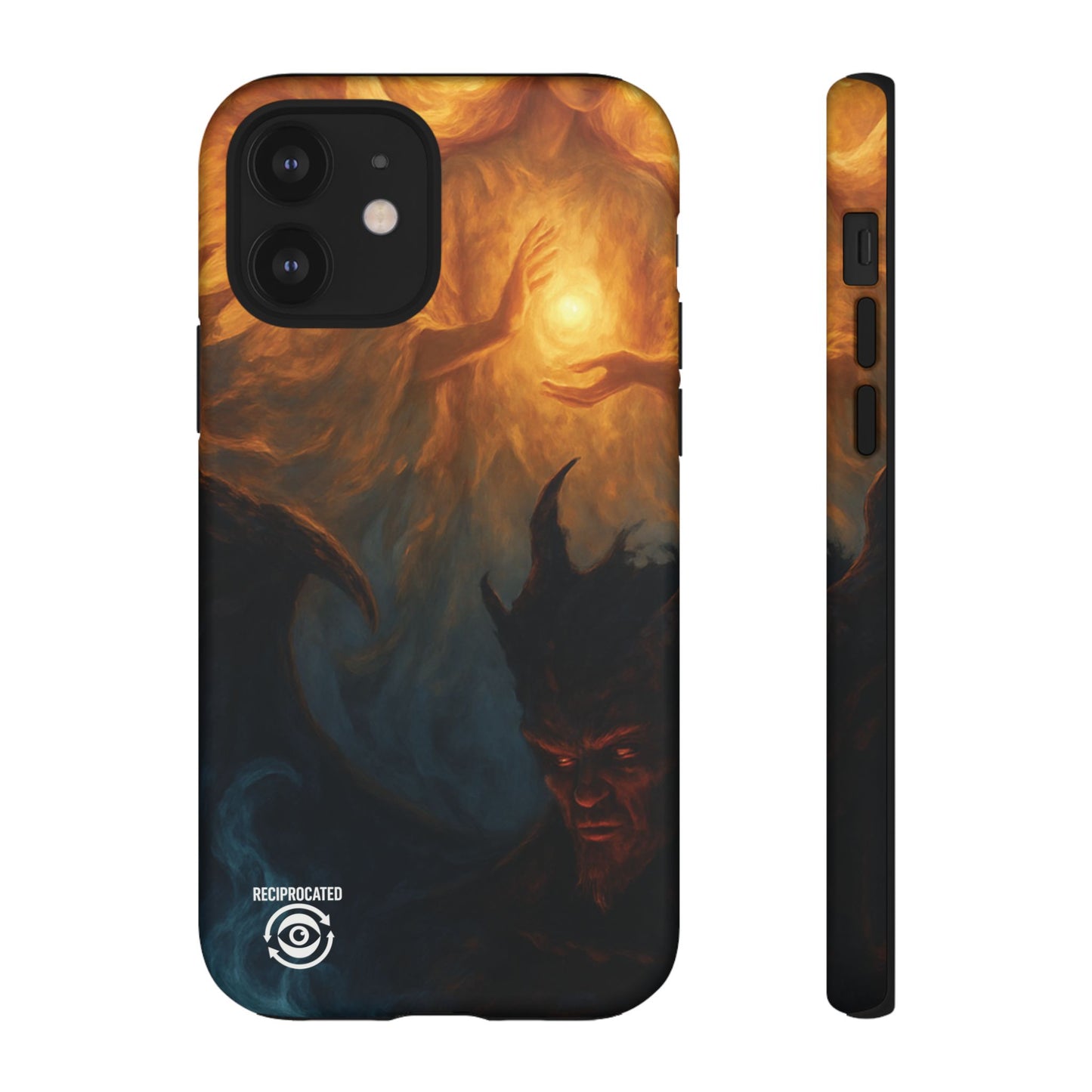 Tough Cases - Angelic Art Phone Case | Dark Fantasy Design, Unique Gift for Gamers, Halloween Decor, Protective Cover, Stylish Accessory
