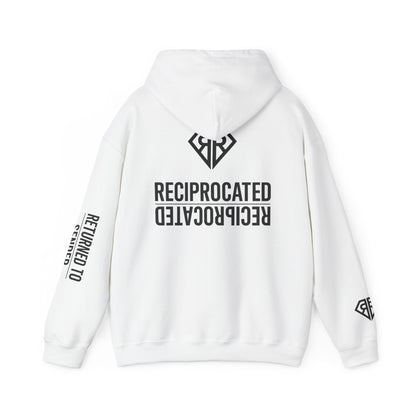 Reciprocated Energy Unisex Heavy Blend Hoodie, Inspirational Sweatshirt, Self-Care Gift, Motivational Apparel, Cozy Gift for Friends