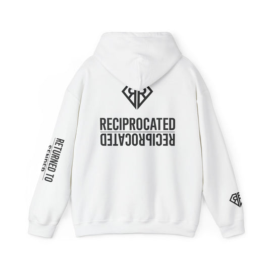 Reciprocated Energy Unisex Heavy Blend Hoodie, Inspirational Sweatshirt, Self-Care Gift, Motivational Apparel, Cozy Gift for Friends