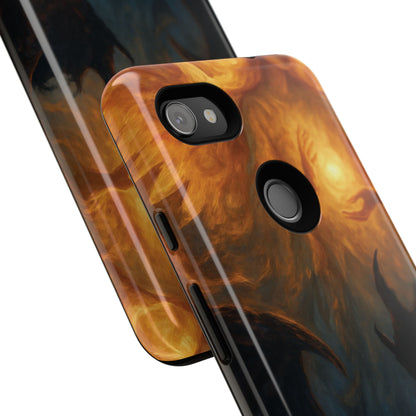 Tough Cases - Angelic Art Phone Case | Dark Fantasy Design, Unique Gift for Gamers, Halloween Decor, Protective Cover, Stylish Accessory