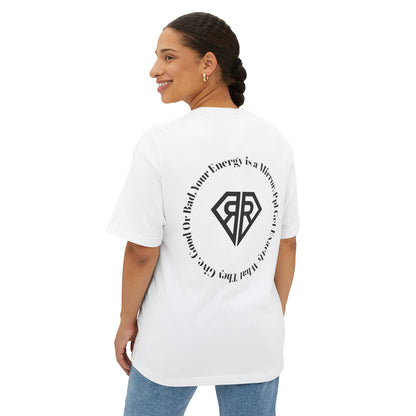Reciprocated Love Unisex Boxy Tee, Oversized Graphic Tee for Couples, Casual Streetwear, Gift for Friends, Versatile Everyday Wear