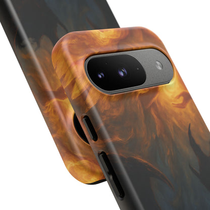 Tough Cases - Angelic Art Phone Case | Dark Fantasy Design, Unique Gift for Gamers, Halloween Decor, Protective Cover, Stylish Accessory